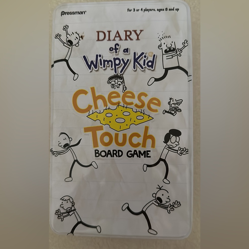 SOLD!!! Diary of a Wimpy Kid Cheese Touch Board Game